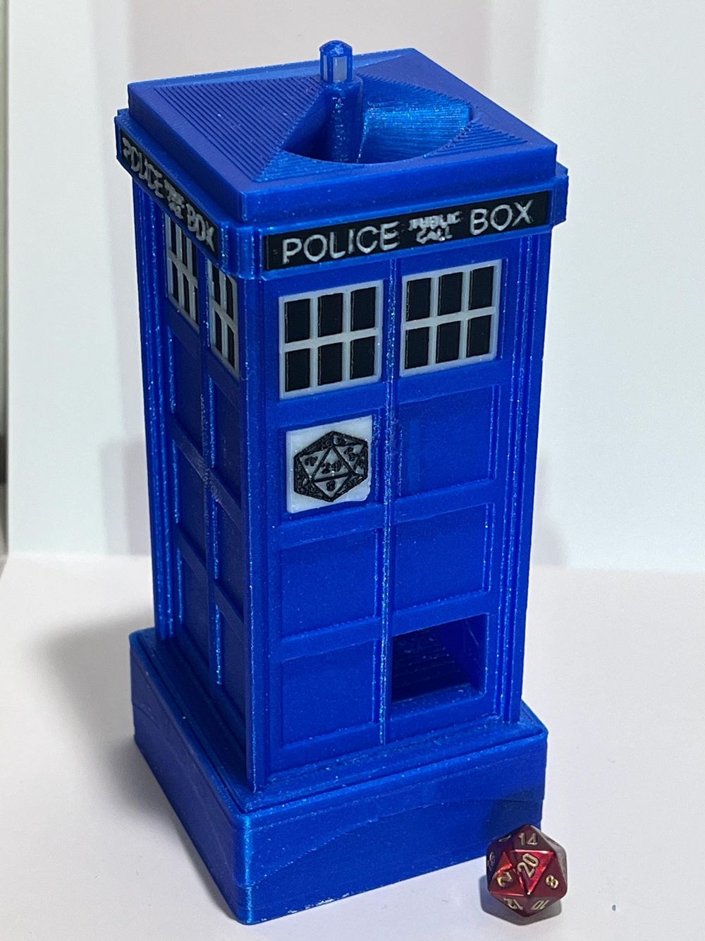 Police Box Mini Dice Roller